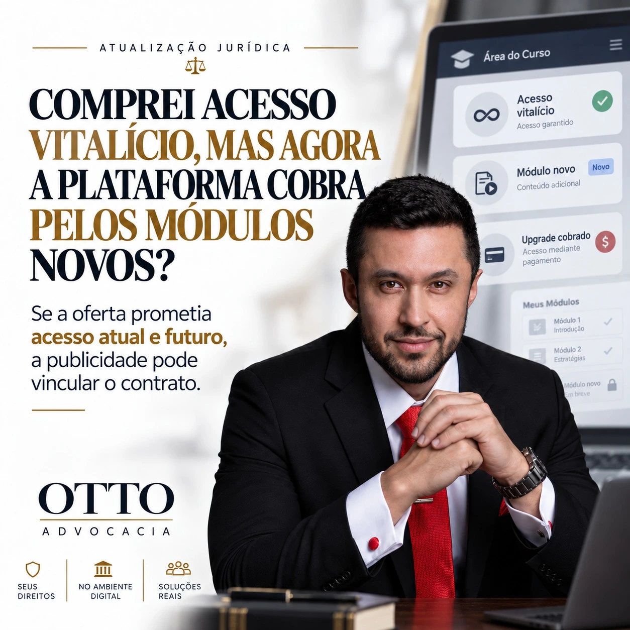acesso-vitalicio-cobranca-conteudos-novos Consumidor que comprou acesso vitalício e passou a receber cobrança por conteúdos novos