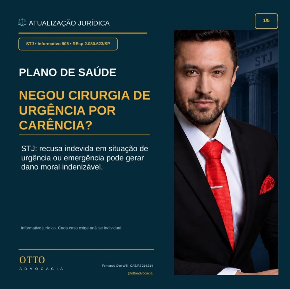 Plano negou urgência por carência? STJ reforça quando a recusa é indevida